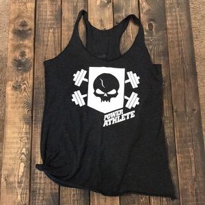 5/$20💜 PowerAthlete PAHQ Shield Logo Tank
